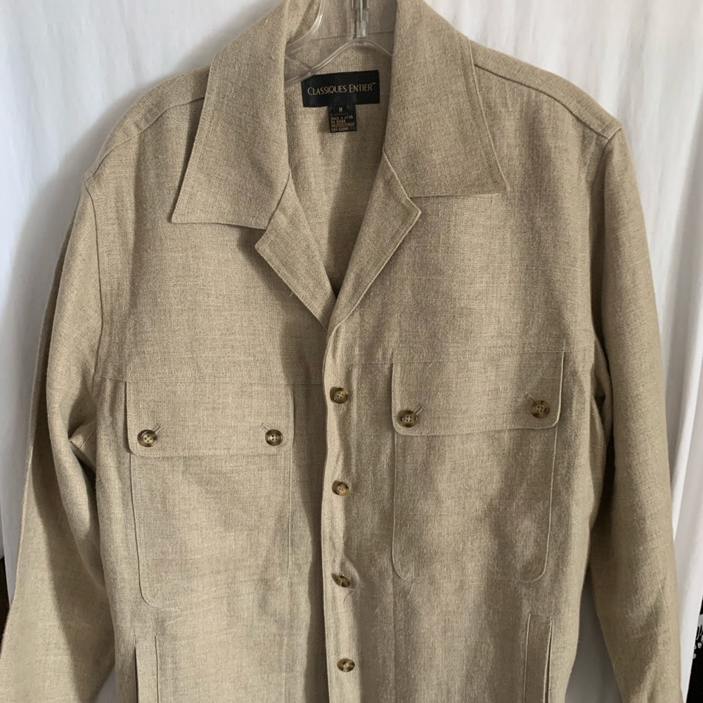 Classiques Entier Linen Jacket Size M - image 1